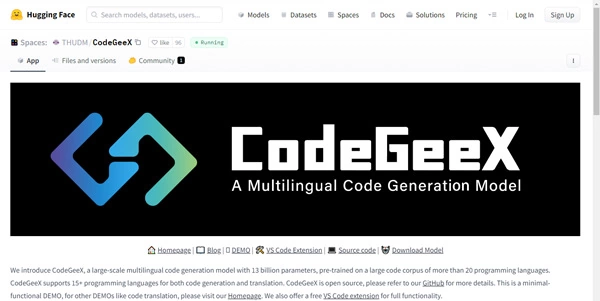 CodeGeeX AI